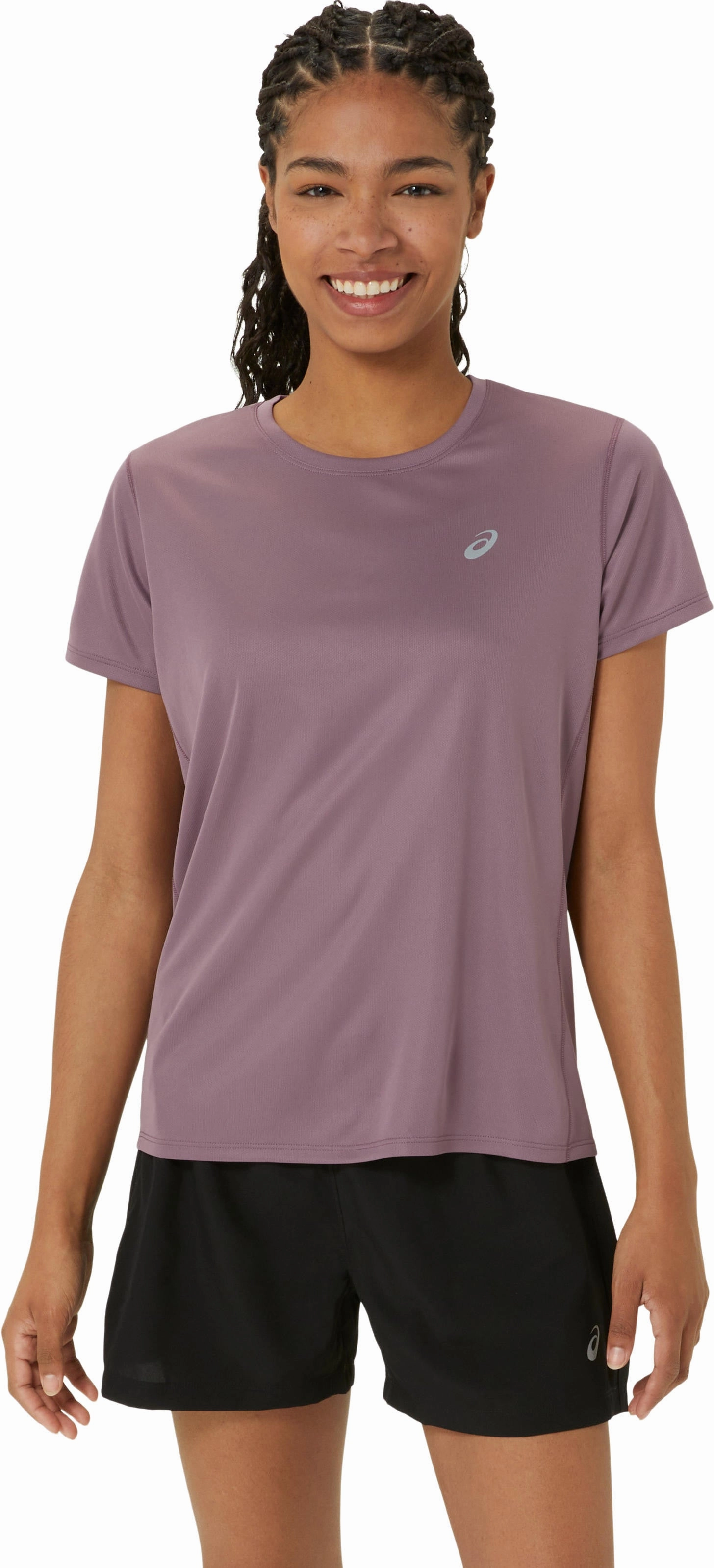 Chic Women's Silver Short Sleeve Top Modern styles