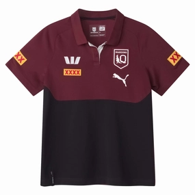 Women's State Of Origin Queensland Maroons 2025 Team Polo Stylish pieces Fashionable wear