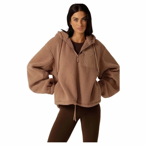 Women's Teddy Zip Through Hoodie Stylish wear Designer