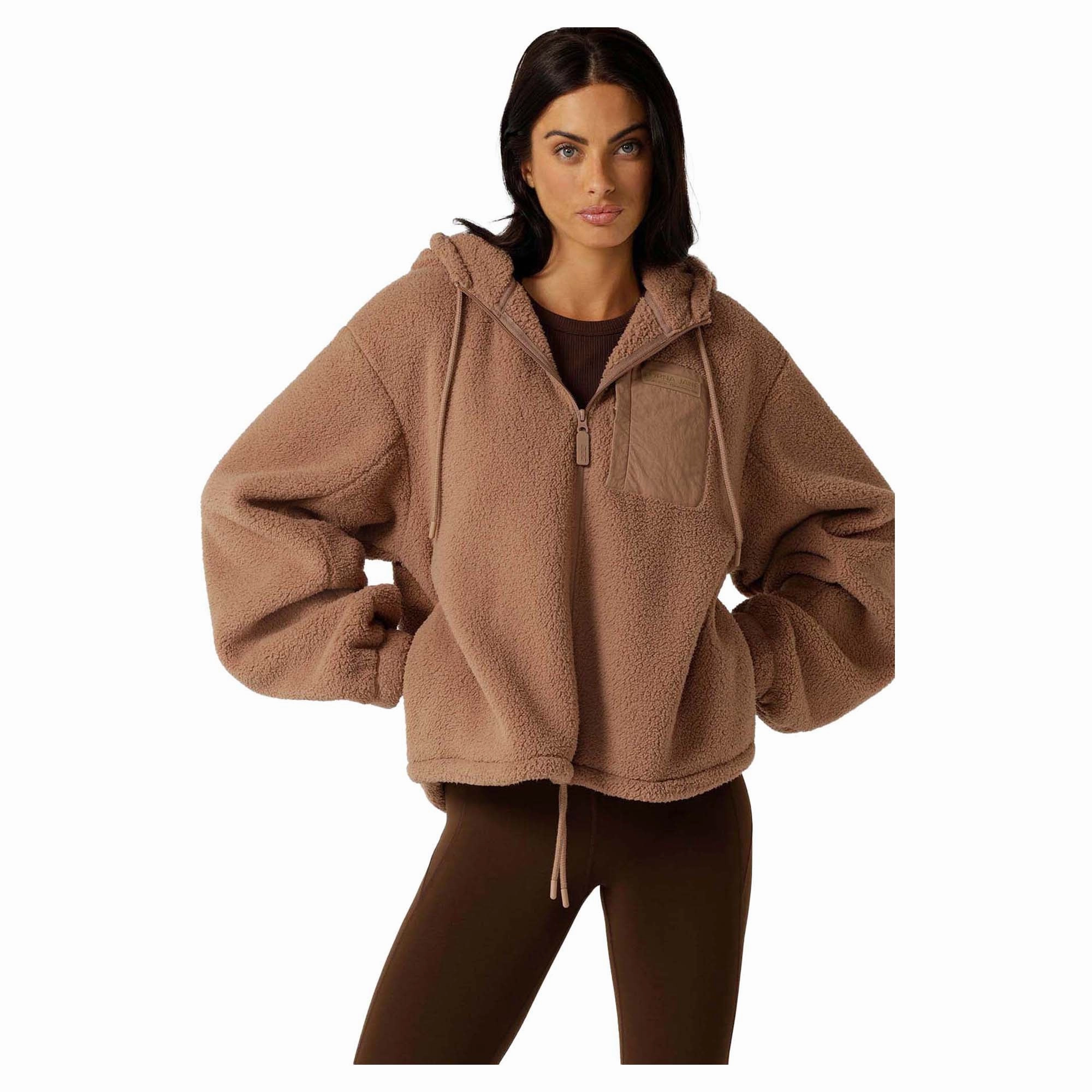 Women's Teddy Zip Through Hoodie New arrivals Wardrobe essential