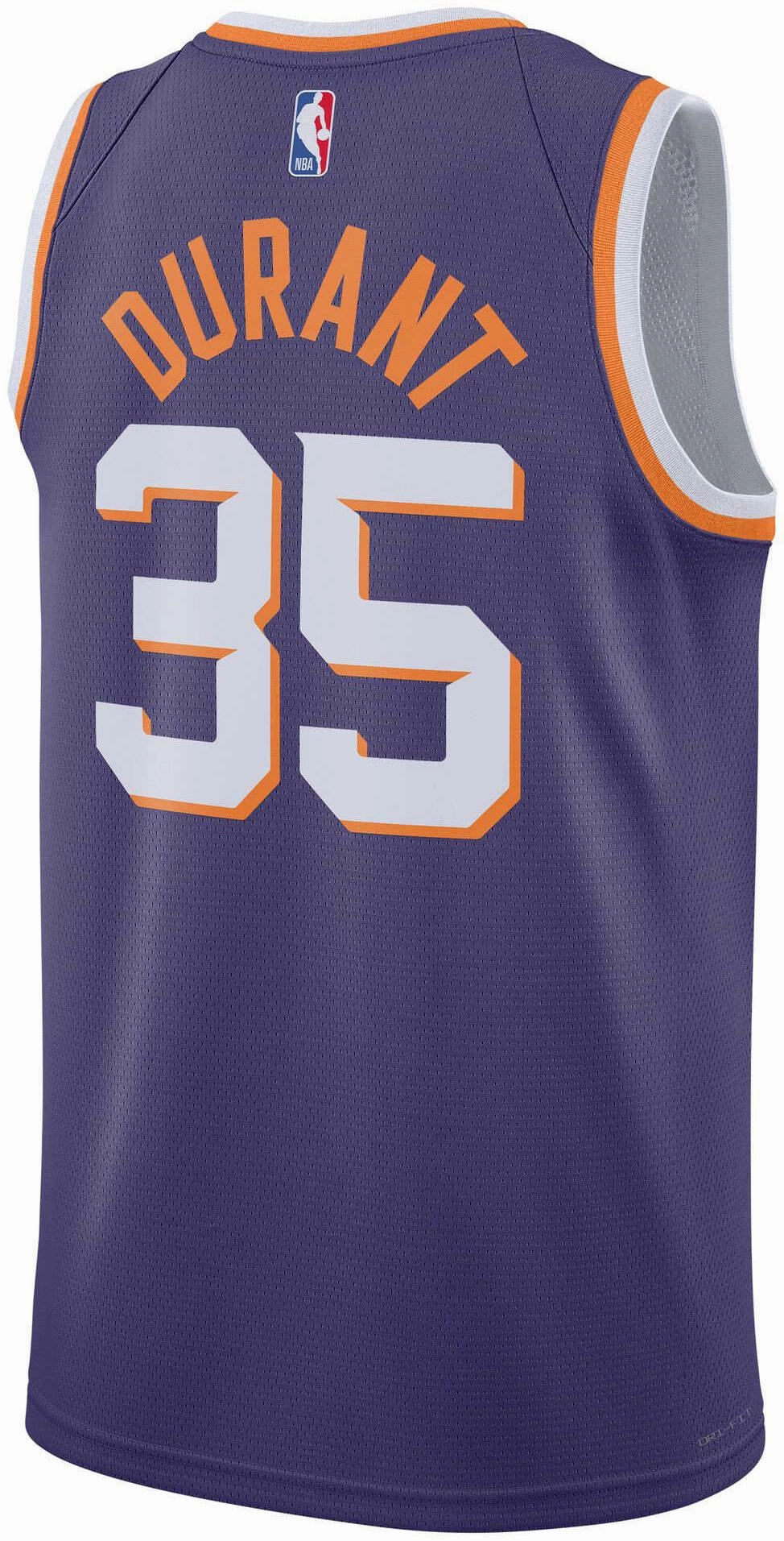 Work-appropriate Men's NBA Phoenix Suns 2023/24 Icon Edition Swingman Jersey