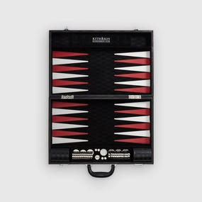 Zealous Kith Backgammon Set - Black Sharp