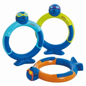 Zoggy Dive Rings (3 Pack) Relaxed Soft